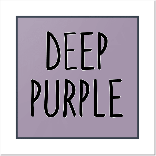Deep Purple Wall Art by stokedstore